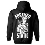 Forever Static Pin Up Hoodie