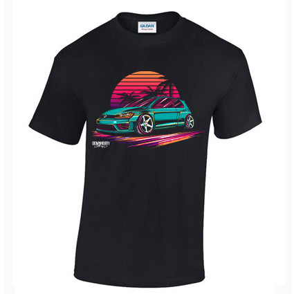 Tropical Golf T Shirt image 0