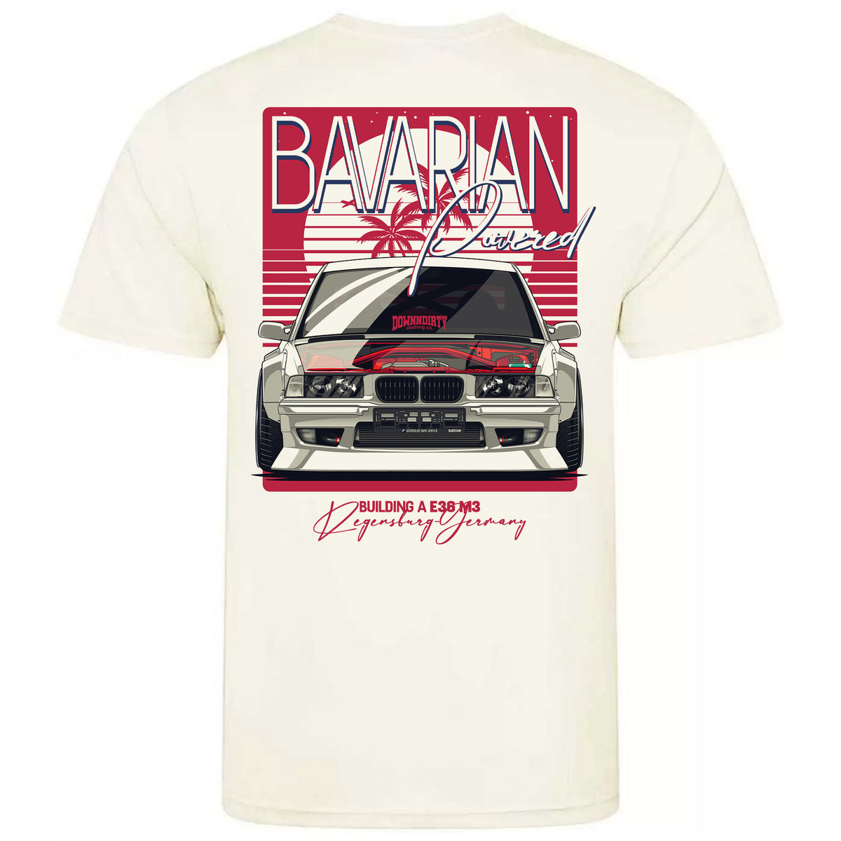 E36 Bavarian Powered T Shirt image 0
