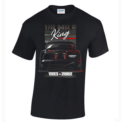 1/4 Mile King Supra Drag T Shirt image 0