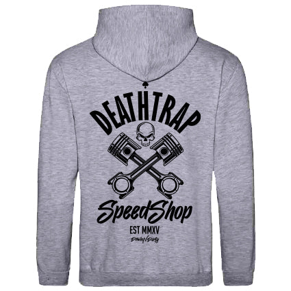 Deathtrap Speedshop Cross Piston Hoodie image 0