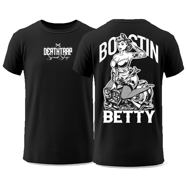 Boostin Betty Engine T Shirt image 0