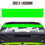 Lime Green Windowband / Sunstrip