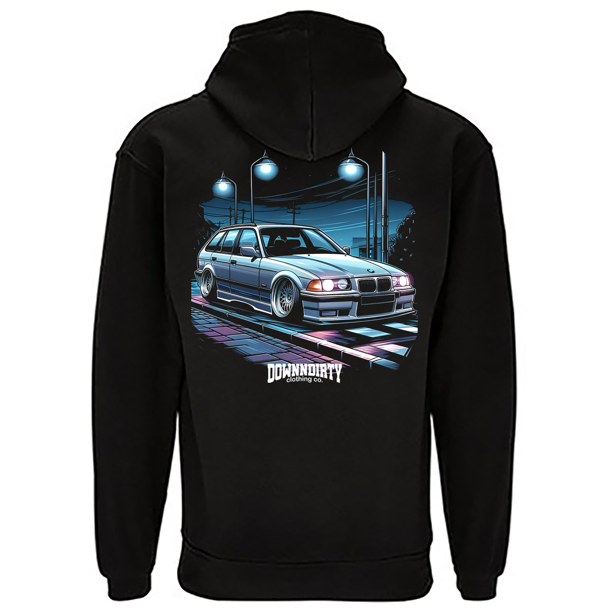 BMW E36 Touring Cruising Hoodie image 0