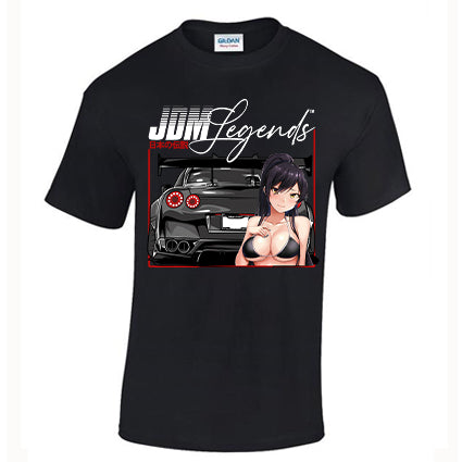 JDM Legends R35 GTR Anime T Shirt image 0
