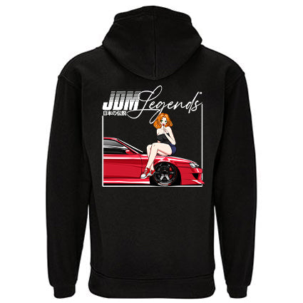 JDM Legends S14 Anime Hoodie image 0