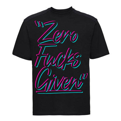 Zero Fucks Given T Shirt image 0