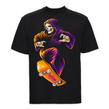 Deathtrap SpeedShop Skating Skeleton T Shirt