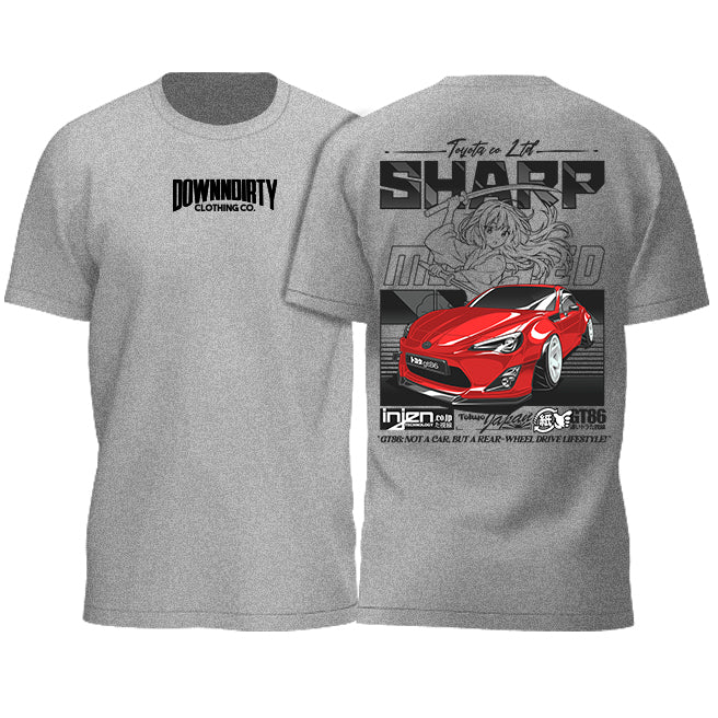 GT86 Anime Sword T Shirt image 0