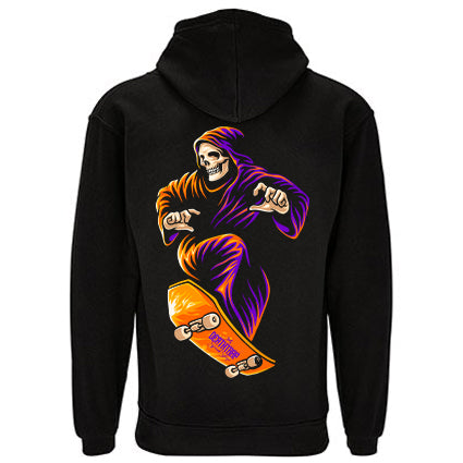 Deathtrap Skating Skeleton Hoodie image 0