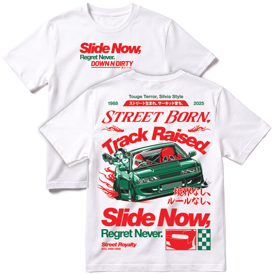 Street Born Track Raised T-Shirt