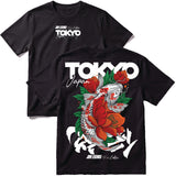 Tokyo Koi Green Orange T-Shirt