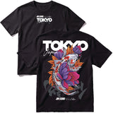 Tokyo Koi Pink Purple T-Shirt