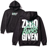 Zero Fu*ks Given Teal Hoodie